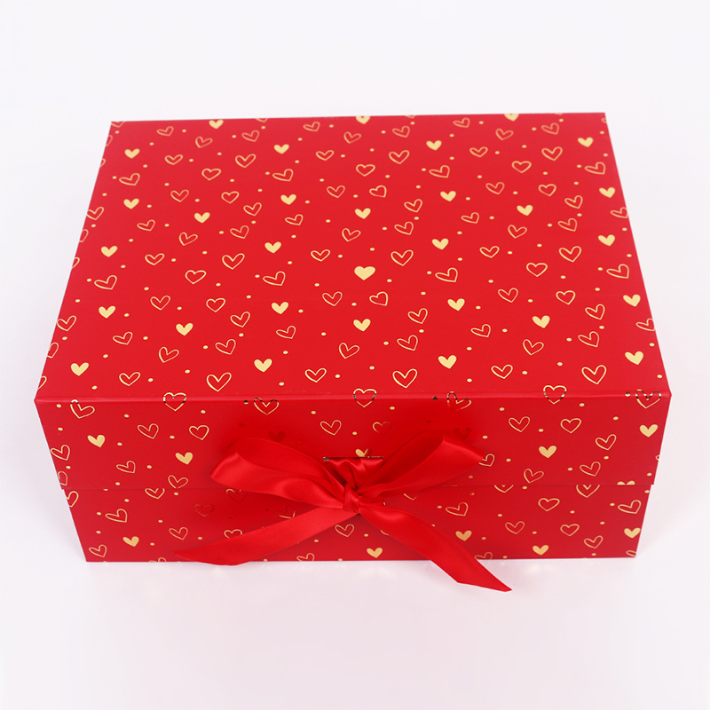 Z228 Customizable Logo Silver Foil UV Coating Embossed Folding Gift Box