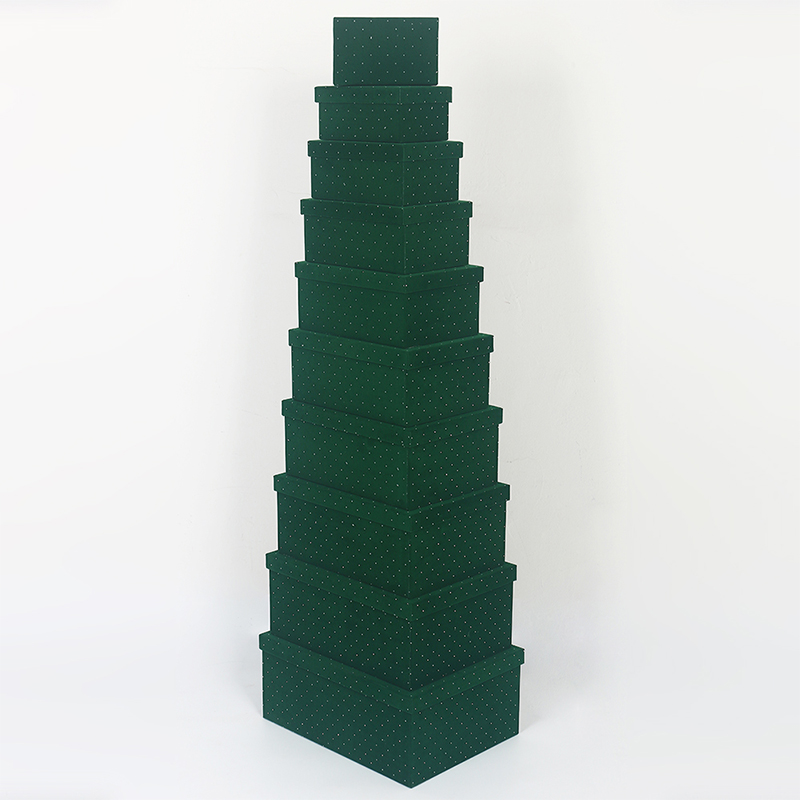 666 Top-opening Spunlace Bottom Plush Gift Box Packaging