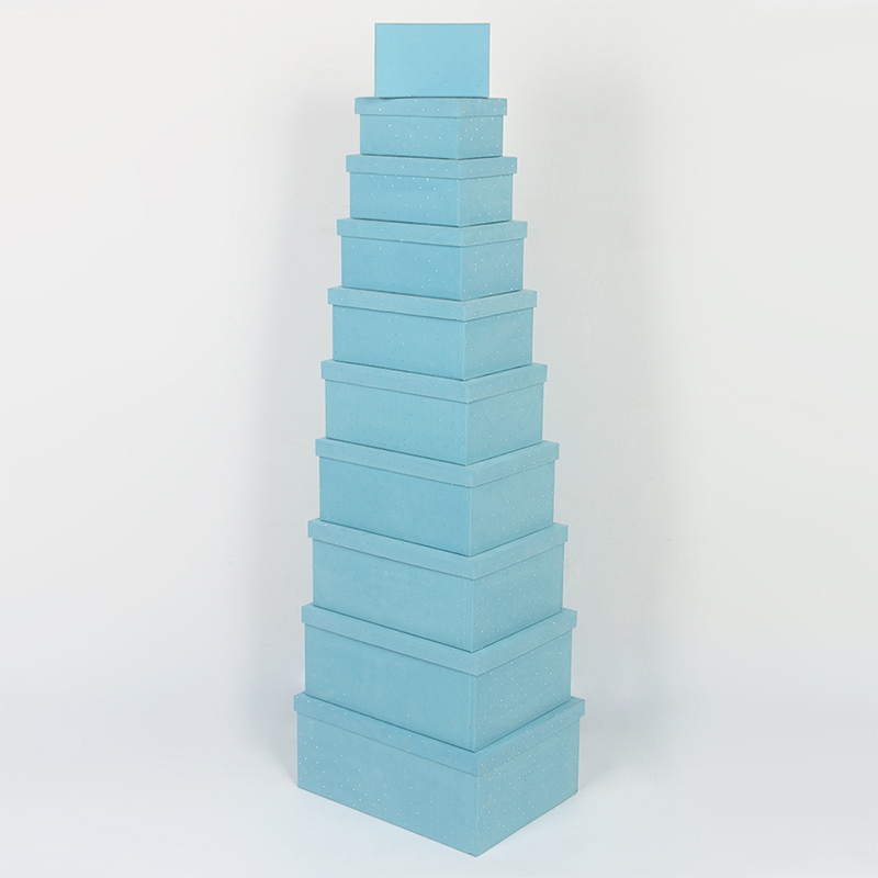 666 Top-opening Spunlace Bottom Plush Gift Box Packaging