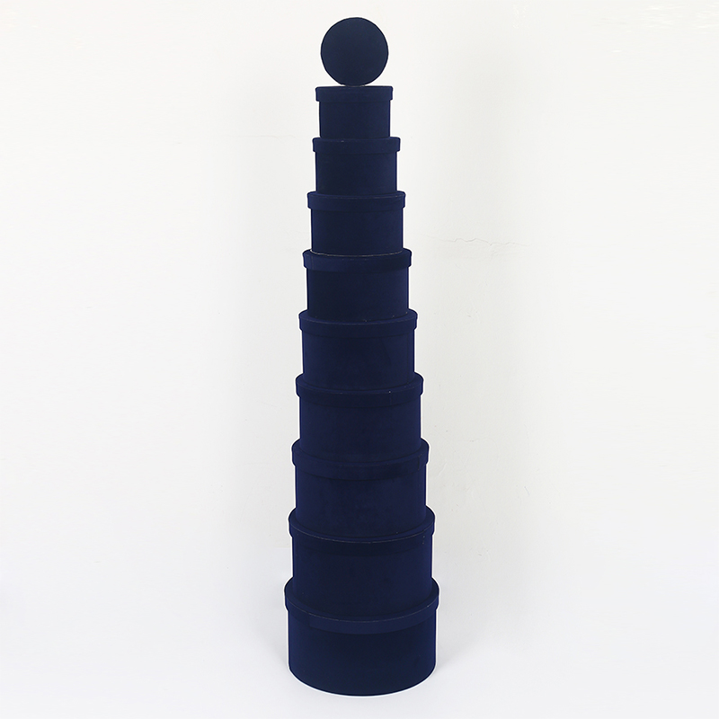 813 Cylindrical Velvet Fabric Storage Gift Box 813 Cylindrical Velvet Fabric Storage Gift Box